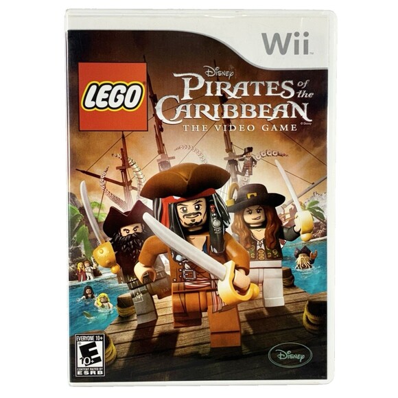 Lego Pirates of the Caribbean 2011 Nintendo Wii Complete With Manual Tested - Picture 1 of 9